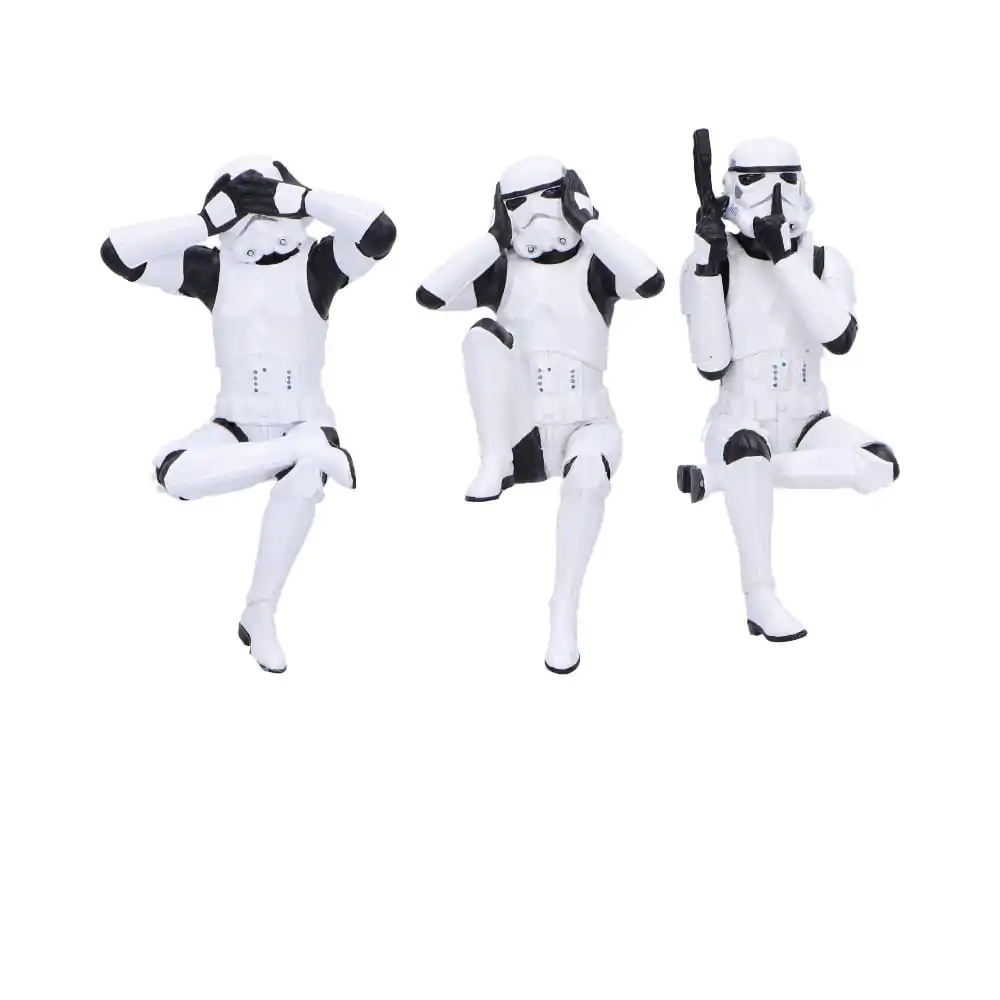 Stormtrooper figurines Three Wise Sitting Stormtroopers 11 cm termékfotó