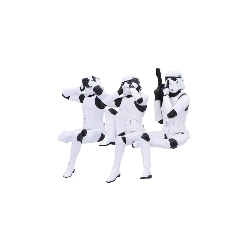 Stormtrooper figurines Three Wise Sitting Stormtroopers 11 cm termékfotó