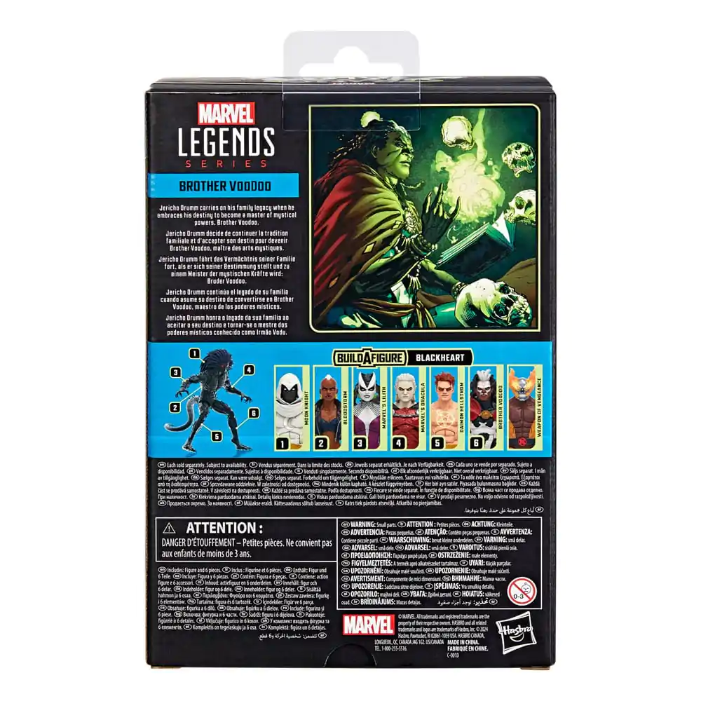 Strange Tales Marvel Legends Akčná figúrka Brother Voodoo (BAF: Blackheart) 15 cm termékfotó