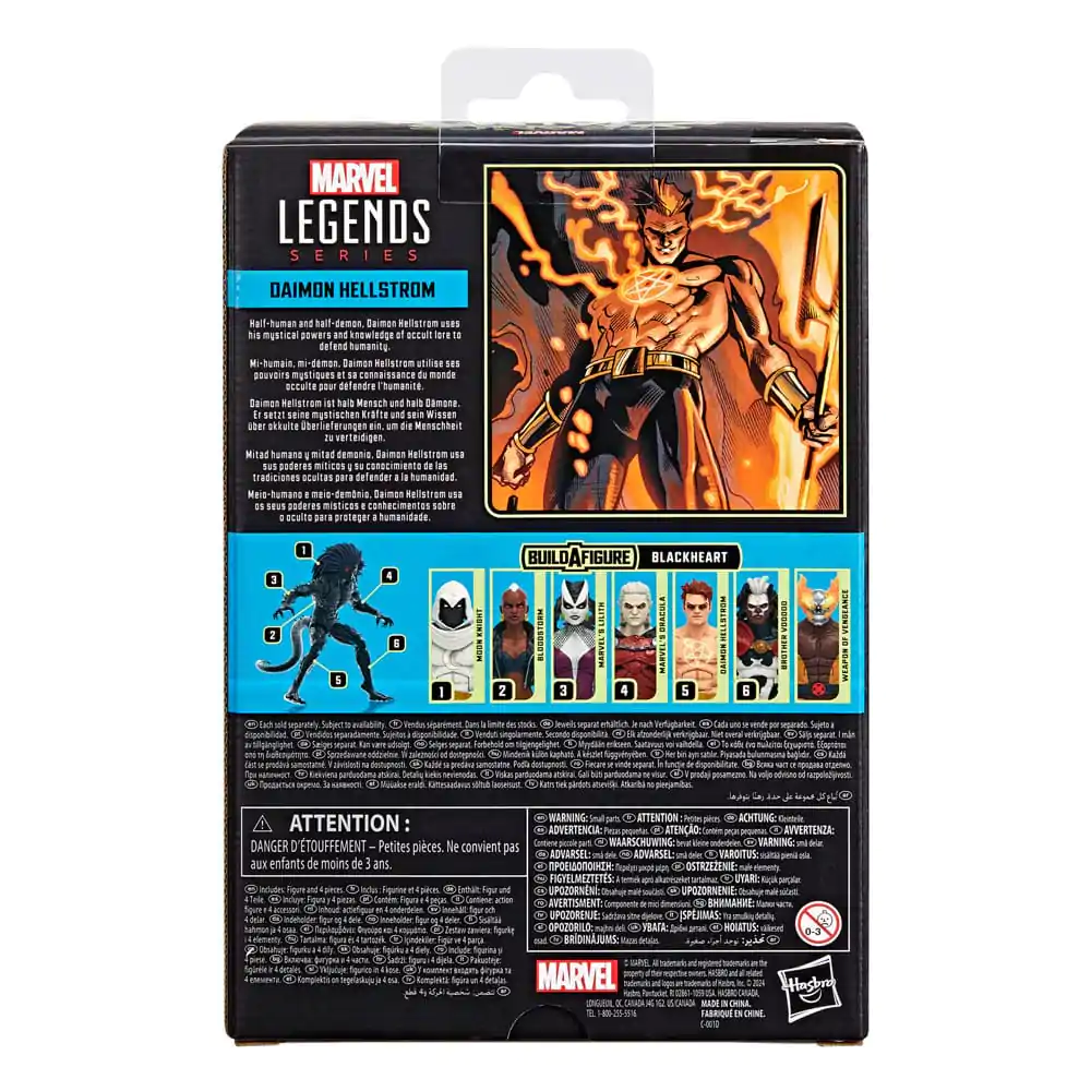 Strange Tales Marvel Legends Akčná figúrka Daimon Hellstrom (BAF: Blackheart) 15 cm termékfotó