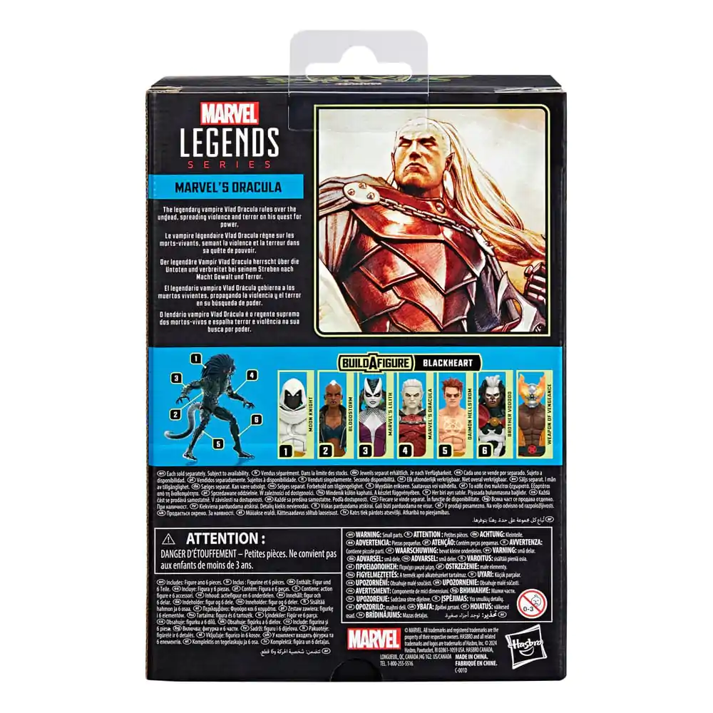 Strange Tales Marvel Legends akčná figúrka Marvel's Dracula (BAF: Blackheart) 15 cm termékfotó