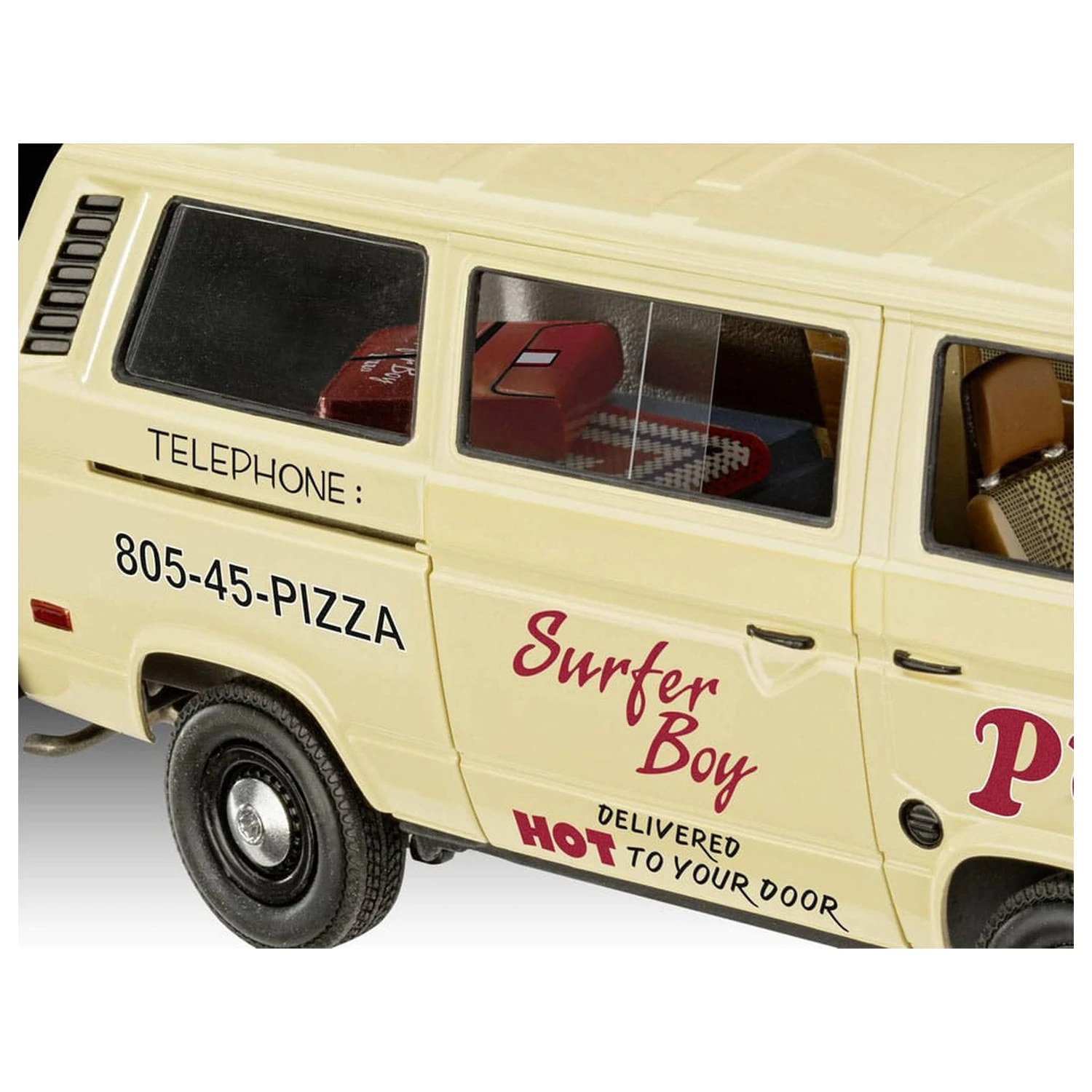Stranger Things Model Kit 1/25 VW T3 Bus Surfer Boy 19 cm produktová fotografia