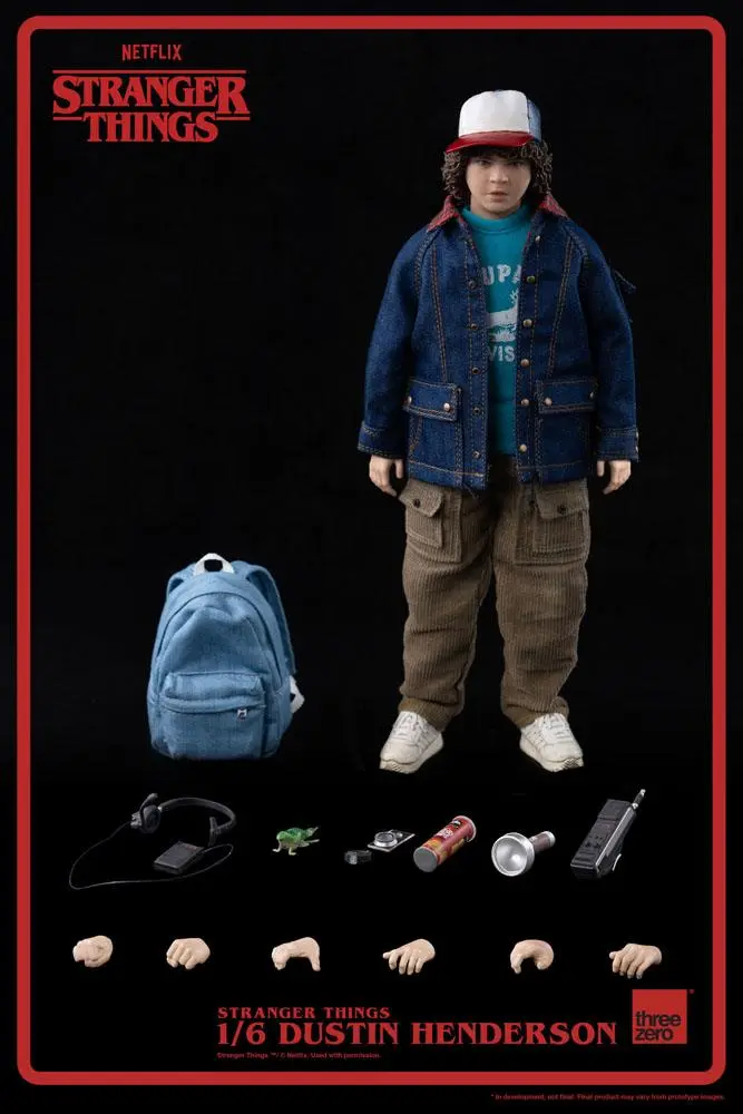Stranger Things Akčná Figúrka 1/6 Dustin Henderson 23 cm produktová fotografia