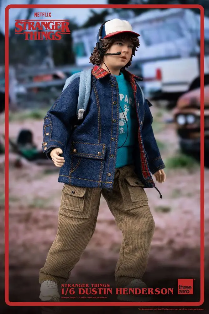 Stranger Things Akčná Figúrka 1/6 Dustin Henderson 23 cm produktová fotografia