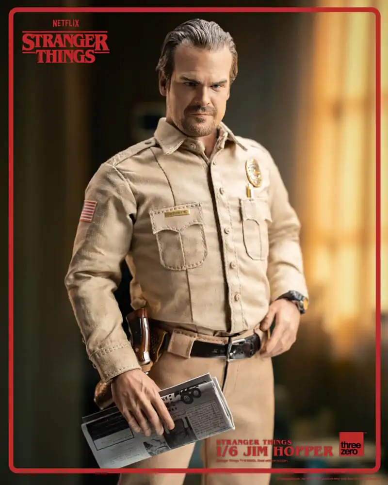 Stranger Things Akčná figúrka 1/6 Jim Hopper (Season 1) 32 cm produktová fotografia