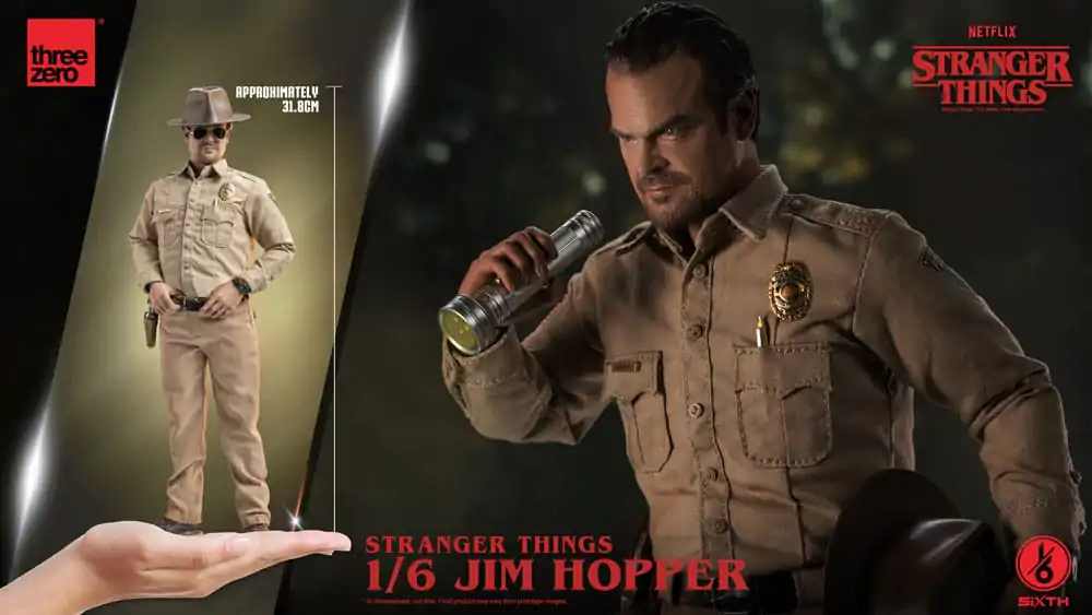 Stranger Things Akčná figúrka 1/6 Jim Hopper (Season 1) 32 cm produktová fotografia