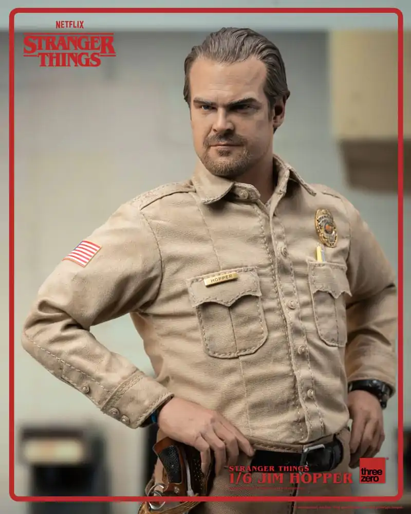 Stranger Things Akčná figúrka 1/6 Jim Hopper (Season 1) 32 cm produktová fotografia