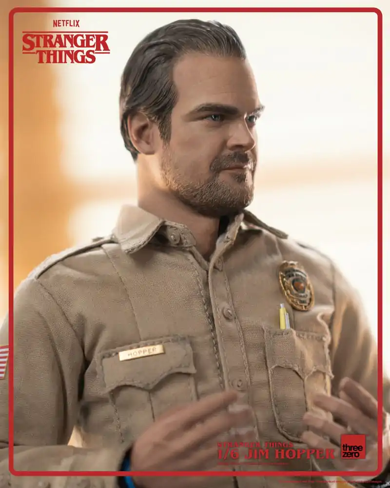 Stranger Things Akčná figúrka 1/6 Jim Hopper (Season 1) 32 cm produktová fotografia