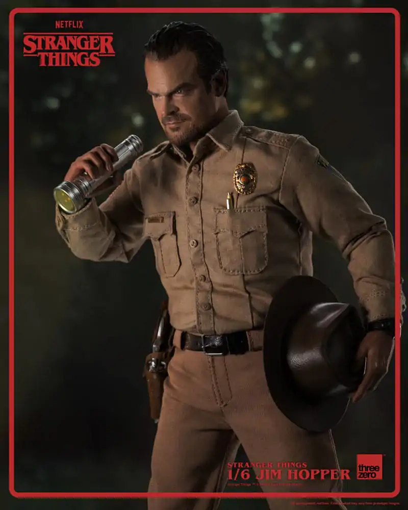 Stranger Things Akčná figúrka 1/6 Jim Hopper (Season 1) 32 cm produktová fotografia