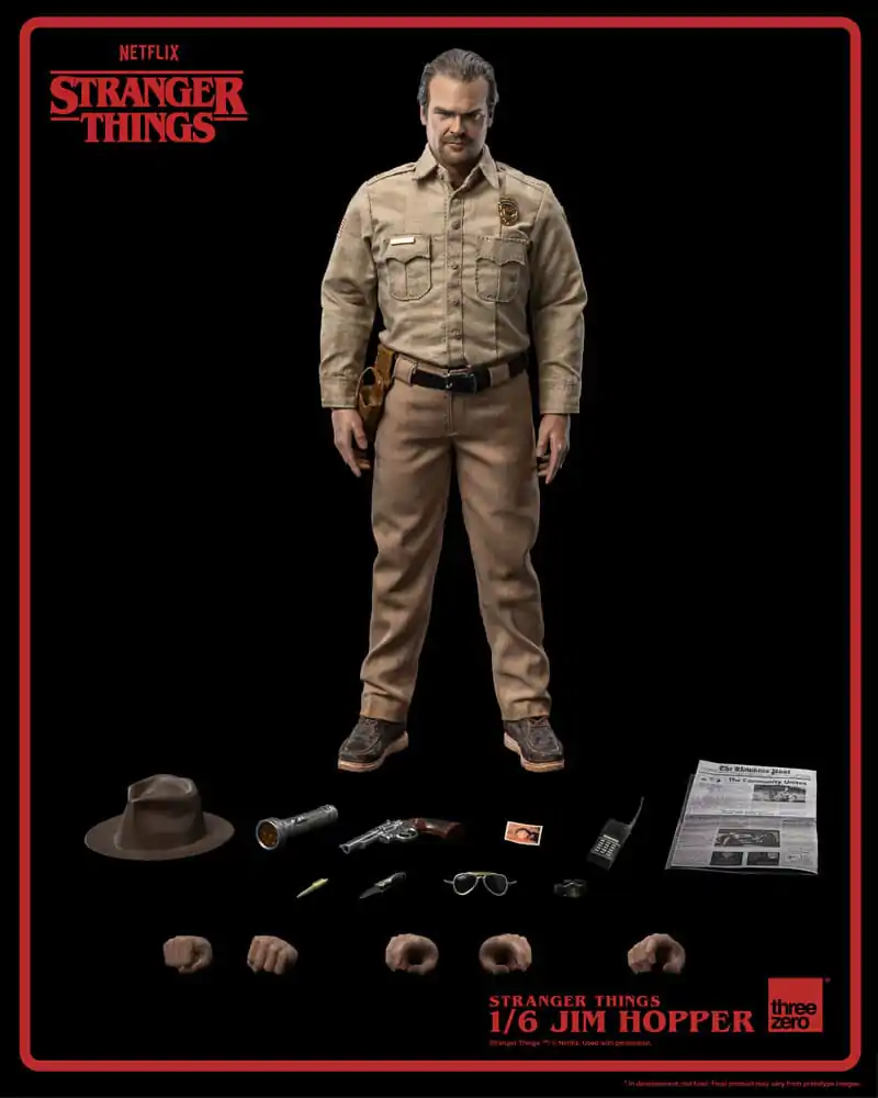 Stranger Things Akčná figúrka 1/6 Jim Hopper (Season 1) 32 cm produktová fotografia