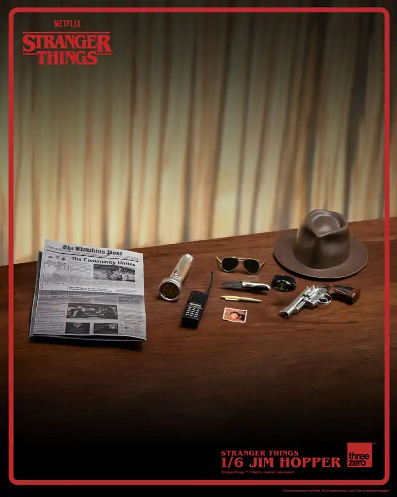 Stranger Things Akčná figúrka 1/6 Jim Hopper (Season 1) 32 cm produktová fotografia