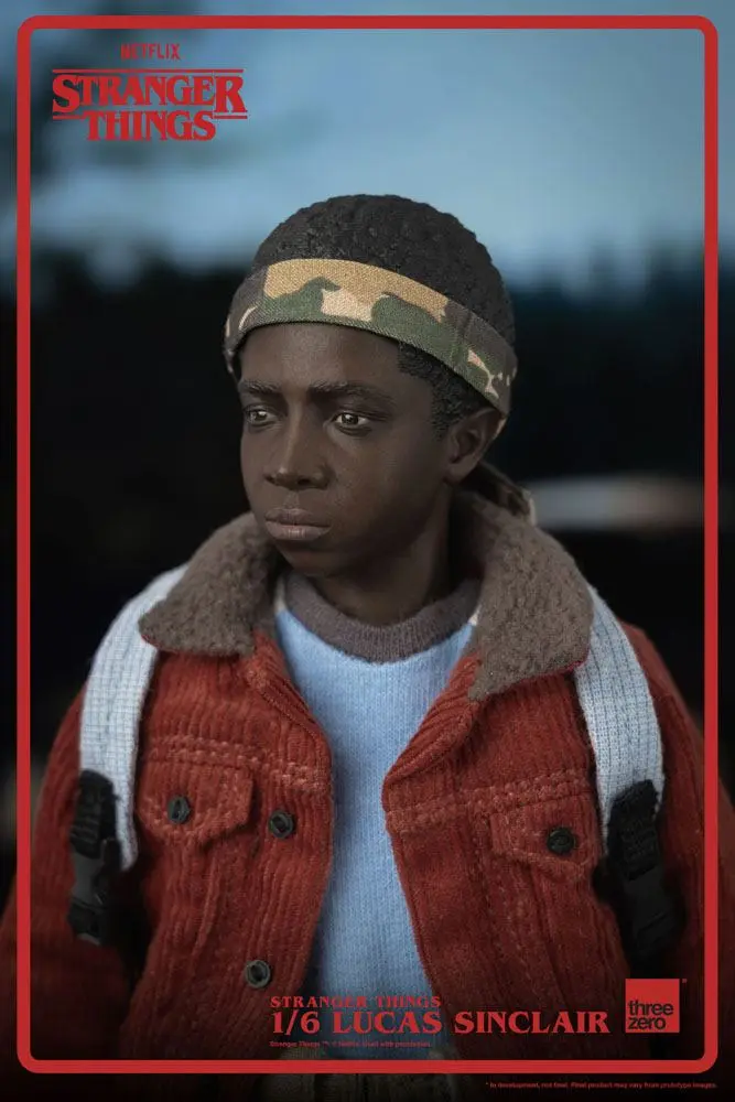 Stranger Things Akčná figúrka 1/6 Lucas Sinclair 23 cm produktová fotografia