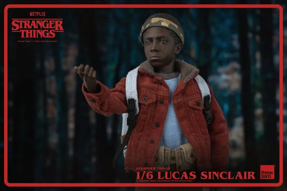 Stranger Things Akčná figúrka 1/6 Lucas Sinclair 23 cm produktová fotografia
