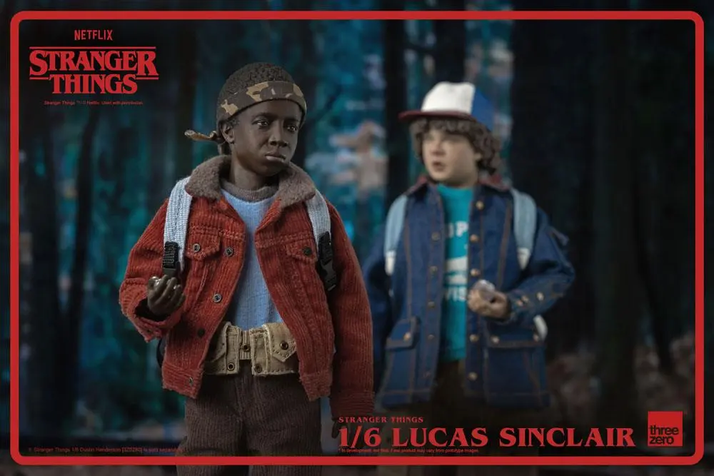 Stranger Things Akčná figúrka 1/6 Lucas Sinclair 23 cm produktová fotografia