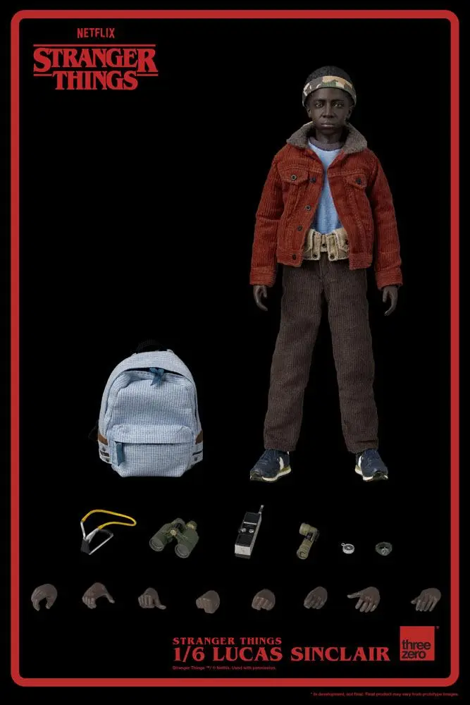 Stranger Things Akčná figúrka 1/6 Lucas Sinclair 23 cm produktová fotografia