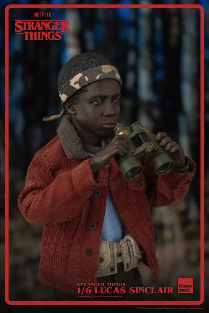Stranger Things Akčná figúrka 1/6 Lucas Sinclair 23 cm produktová fotografia