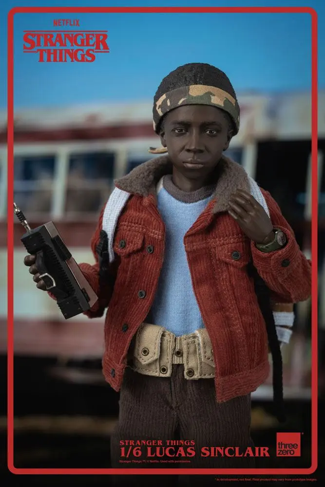 Stranger Things Akčná figúrka 1/6 Lucas Sinclair 23 cm produktová fotografia