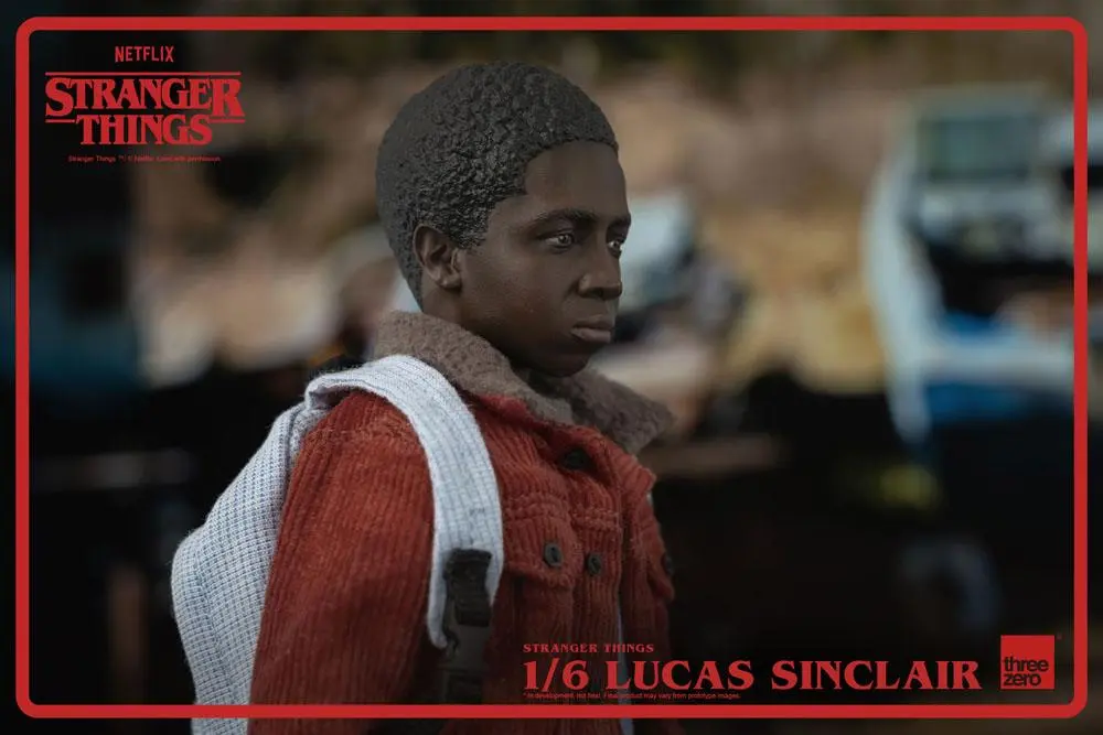 Stranger Things Akčná figúrka 1/6 Lucas Sinclair 23 cm produktová fotografia
