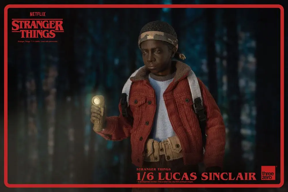 Stranger Things Akčná figúrka 1/6 Lucas Sinclair 23 cm produktová fotografia