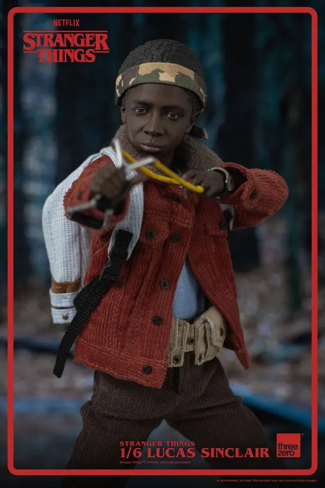 Stranger Things Akčná figúrka 1/6 Lucas Sinclair 23 cm produktová fotografia