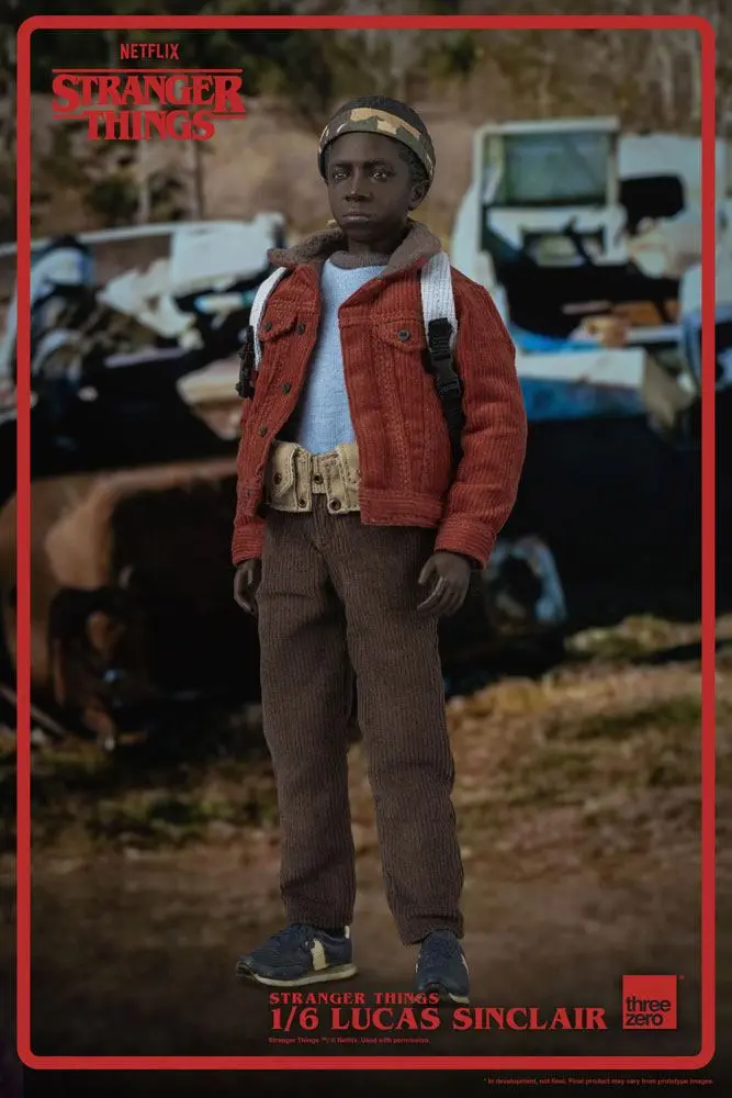 Stranger Things Akčná figúrka 1/6 Lucas Sinclair 23 cm produktová fotografia