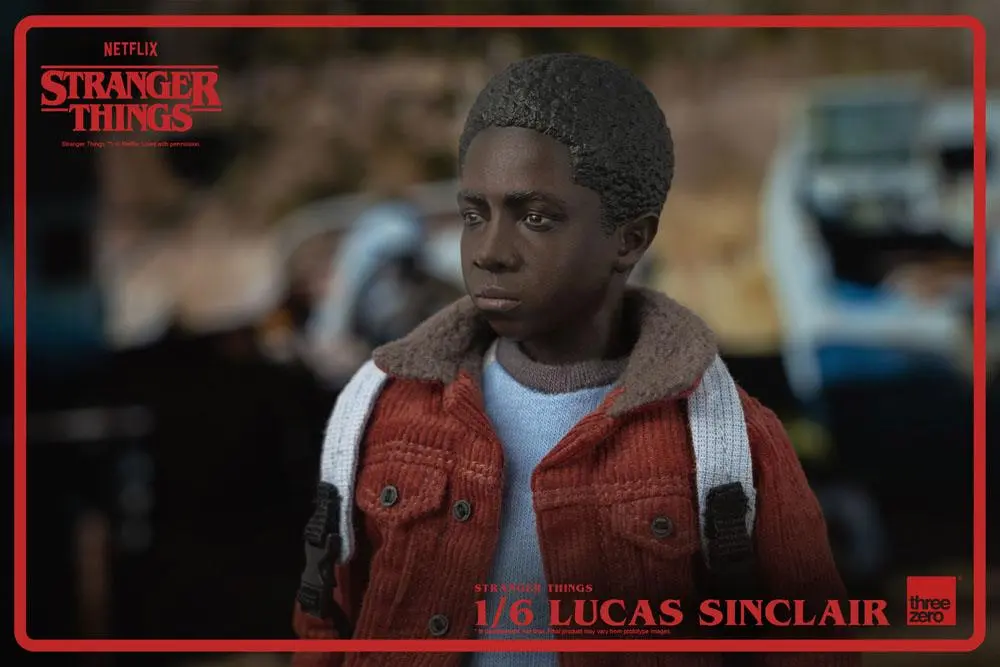 Stranger Things Akčná figúrka 1/6 Lucas Sinclair 23 cm produktová fotografia