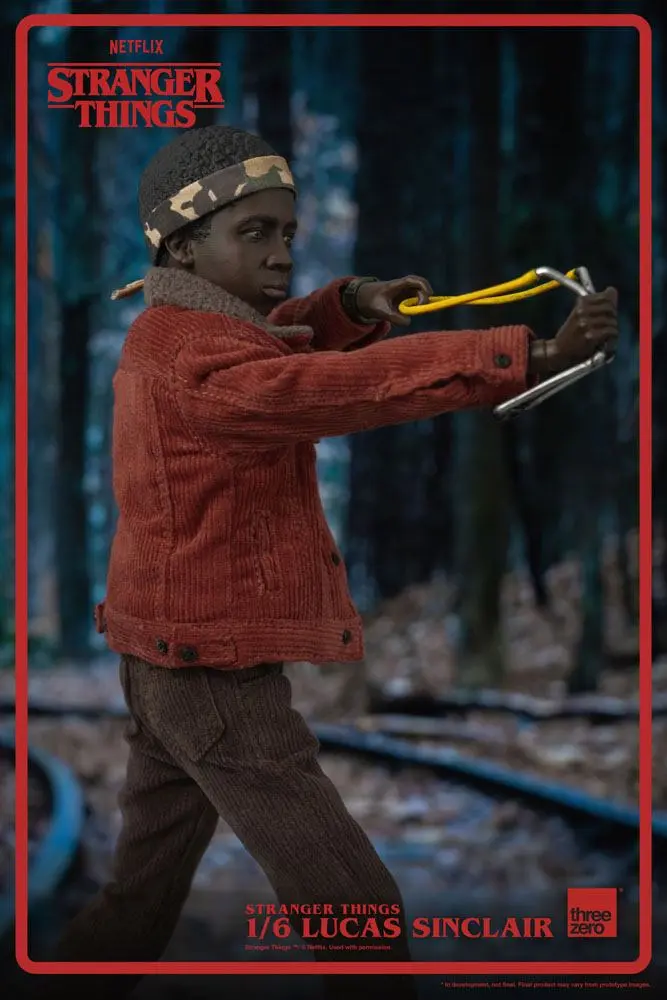 Stranger Things Akčná figúrka 1/6 Lucas Sinclair 23 cm produktová fotografia