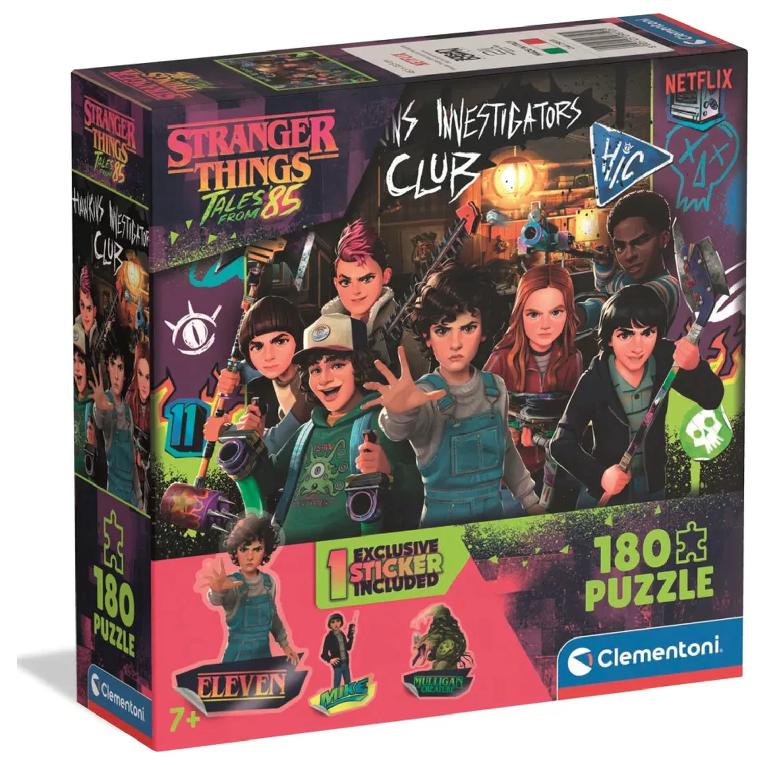 Stranger Things 180-dielne puzzle produktová fotografia