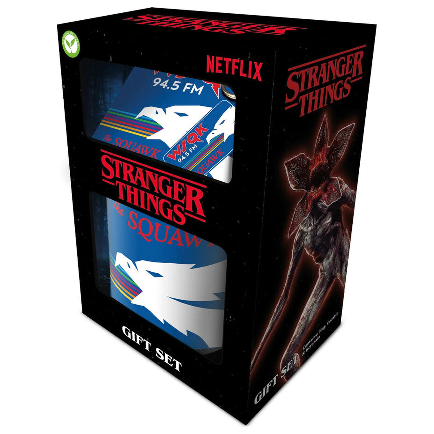 Stranger Things 5 Súprava hrnček + podložka pod pohár + kľúčenka produktová fotografia