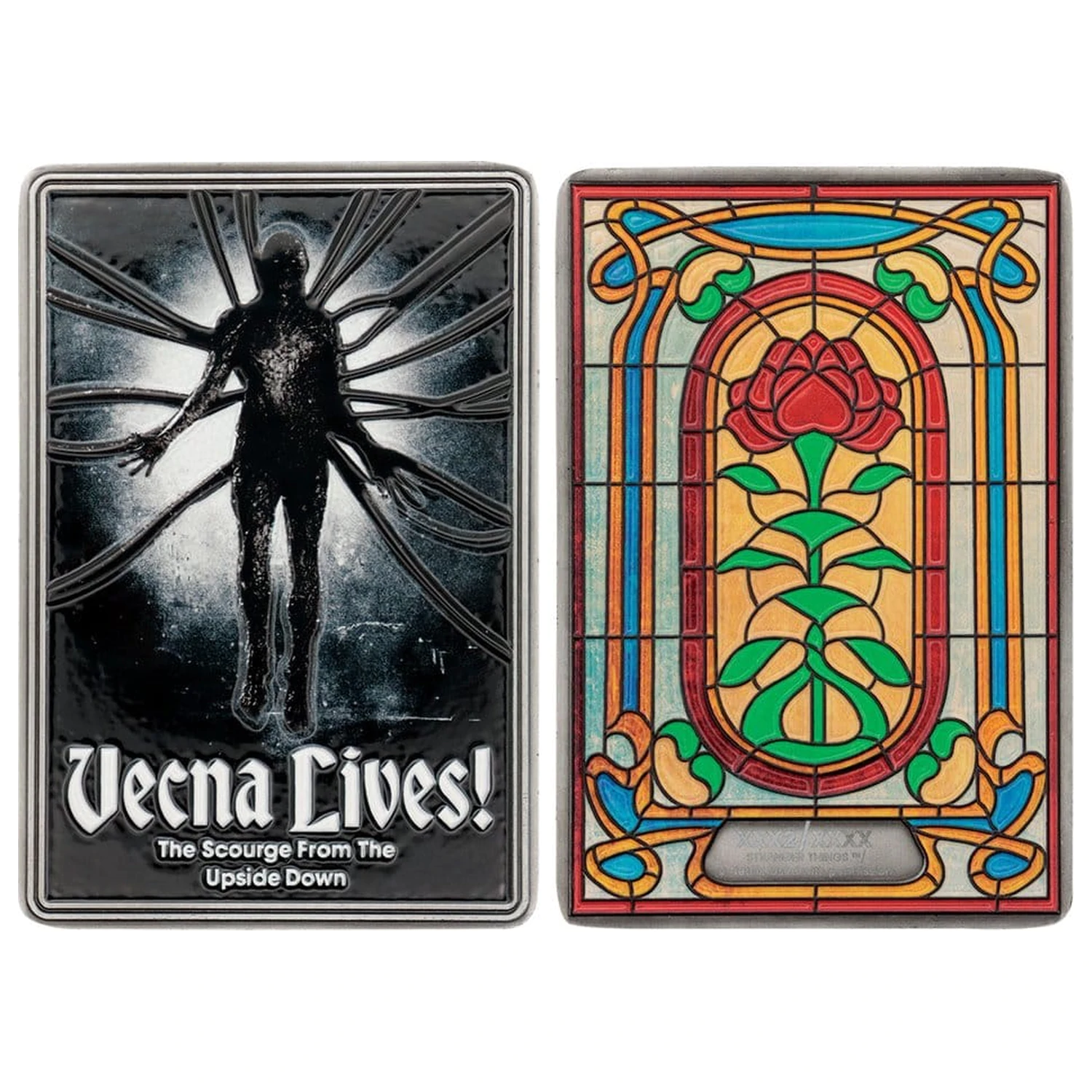 Stranger Things 5 ingot Vecna Lives limitovaná edícia produktová fotografia