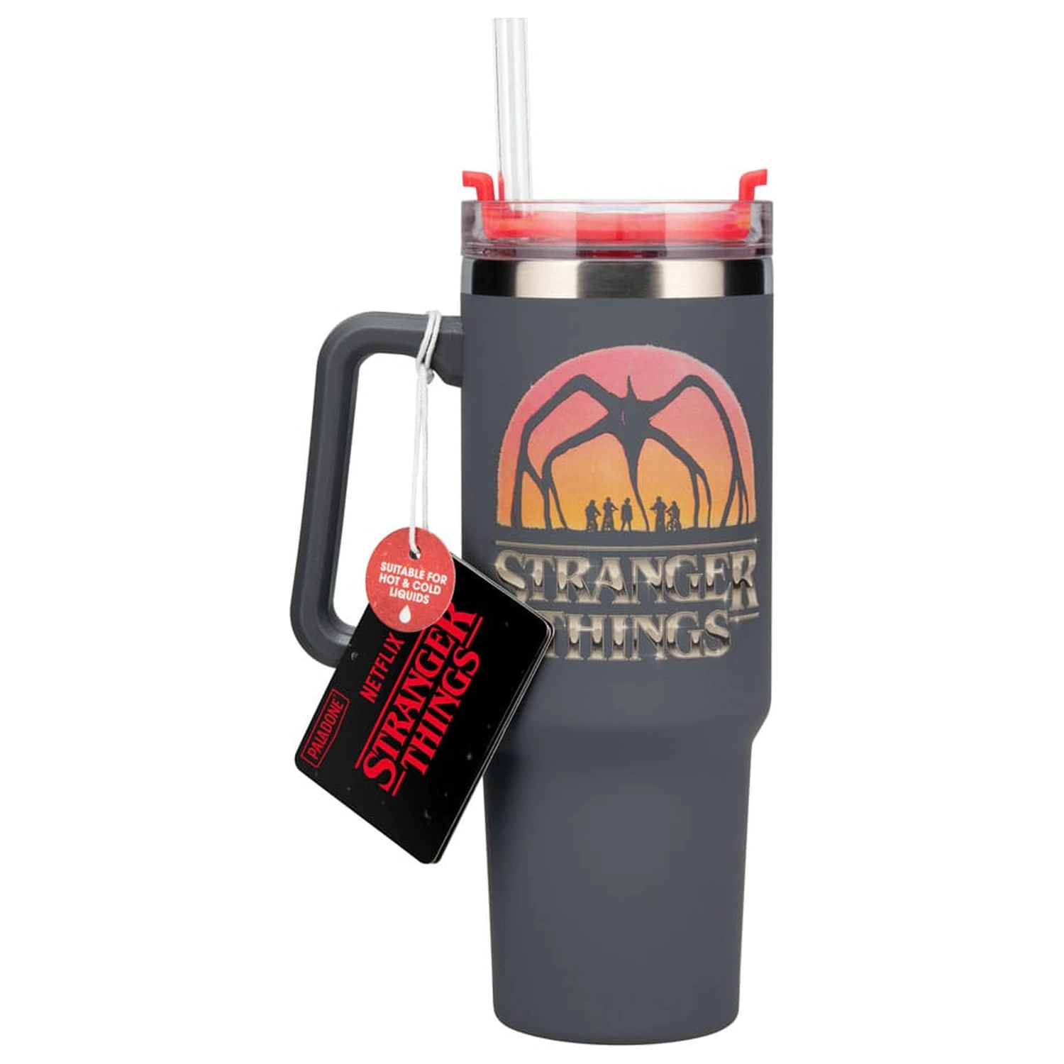 Stranger Things 5 pohár na pitie so slamkou 900 ml produktová fotografia