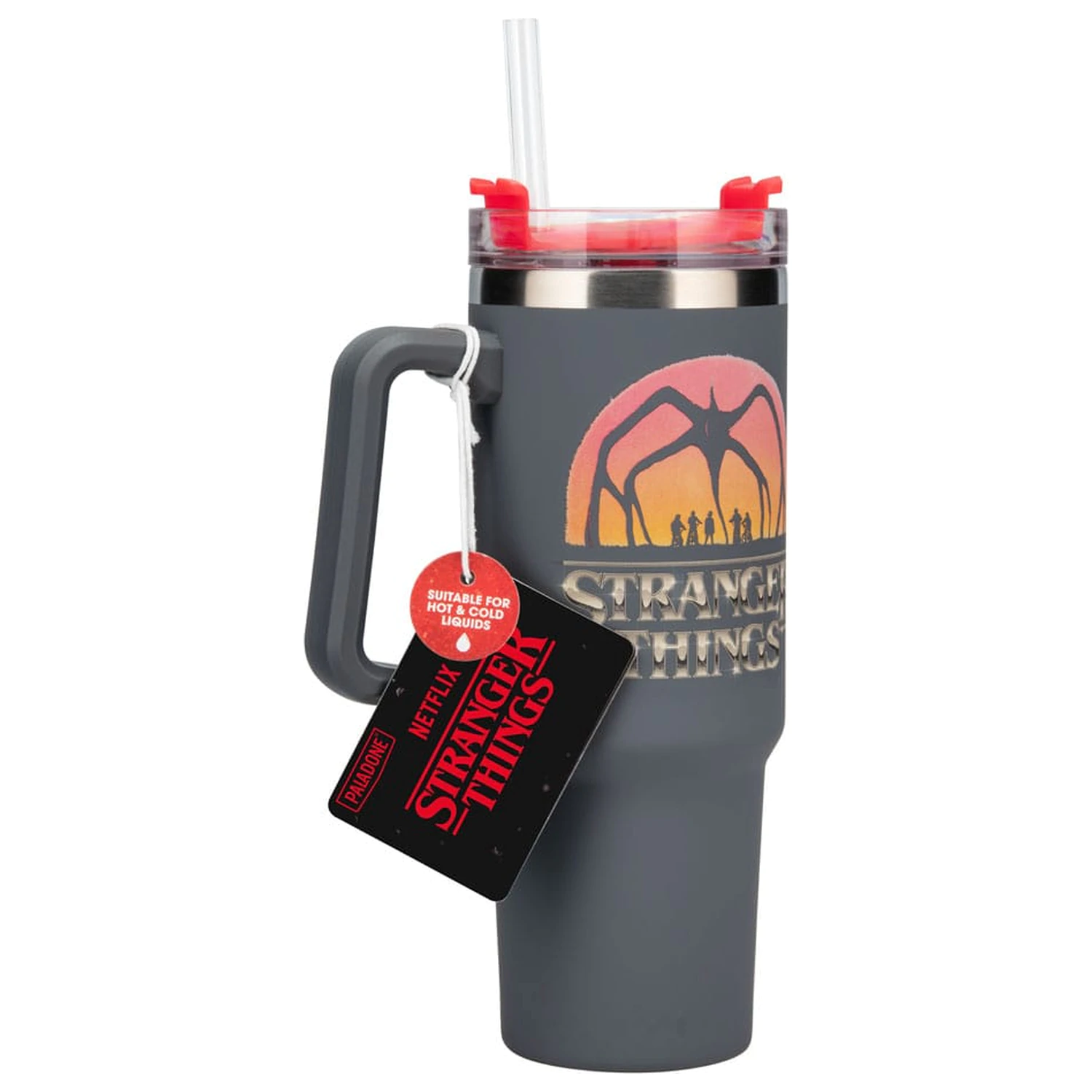 Stranger Things 5 pohár na pitie so slamkou 900 ml produktová fotografia