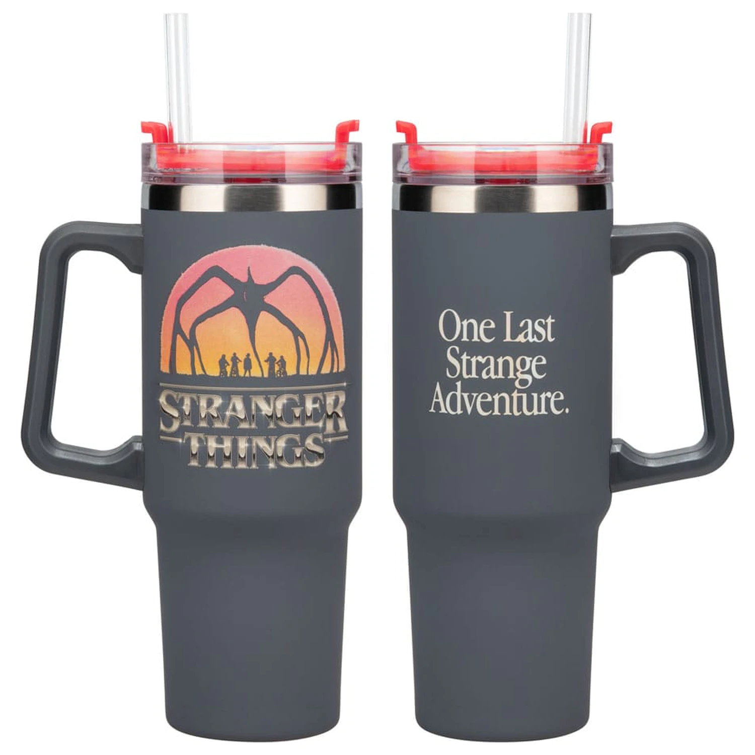 Stranger Things 5 pohár na pitie so slamkou 900 ml produktová fotografia
