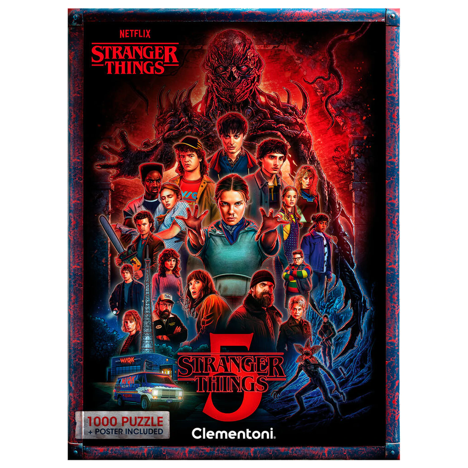 Stranger Things 5 puzzle 1000 ks produktová fotografia