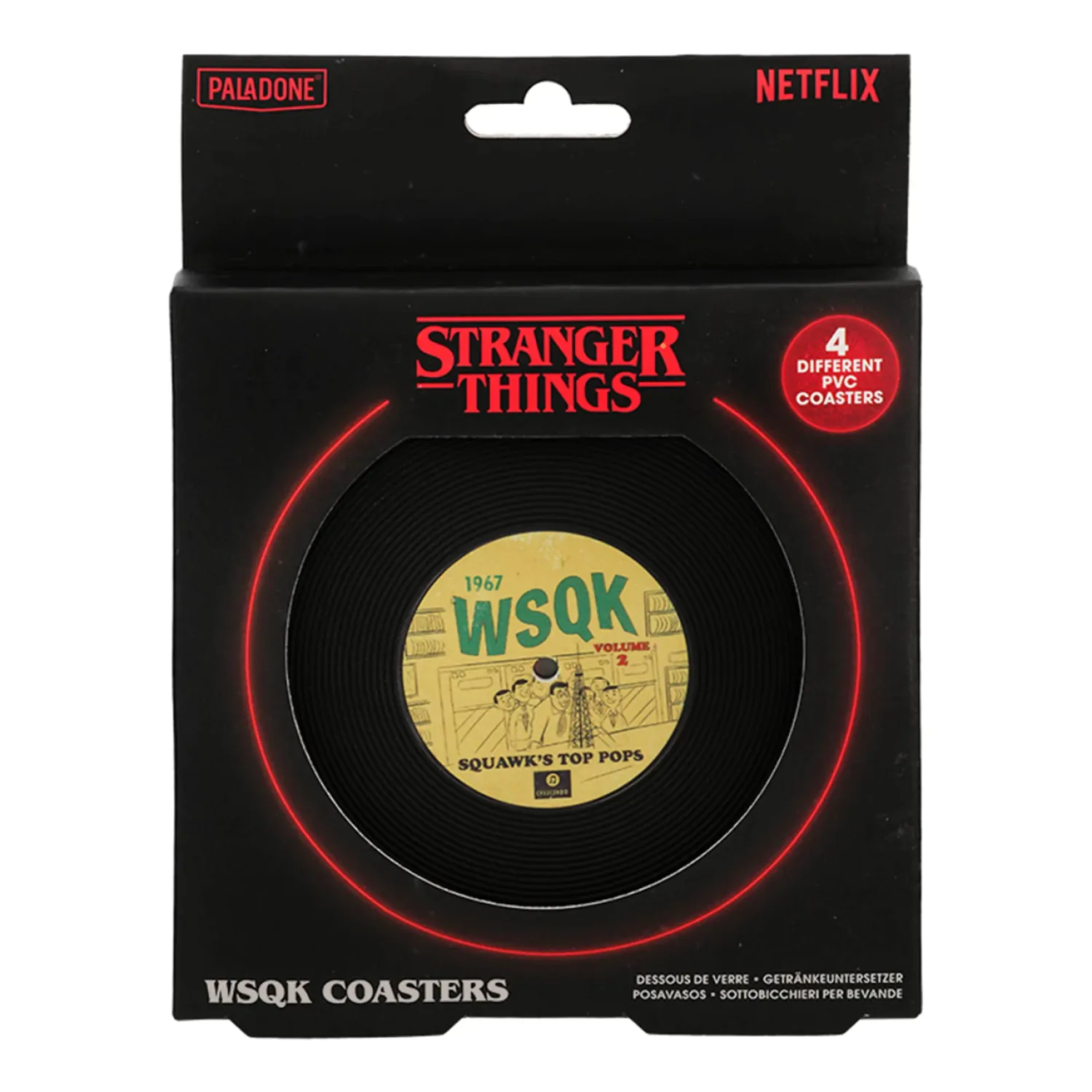 Stranger Things 5 Podložka WSQK 4-balenie produktová fotografia