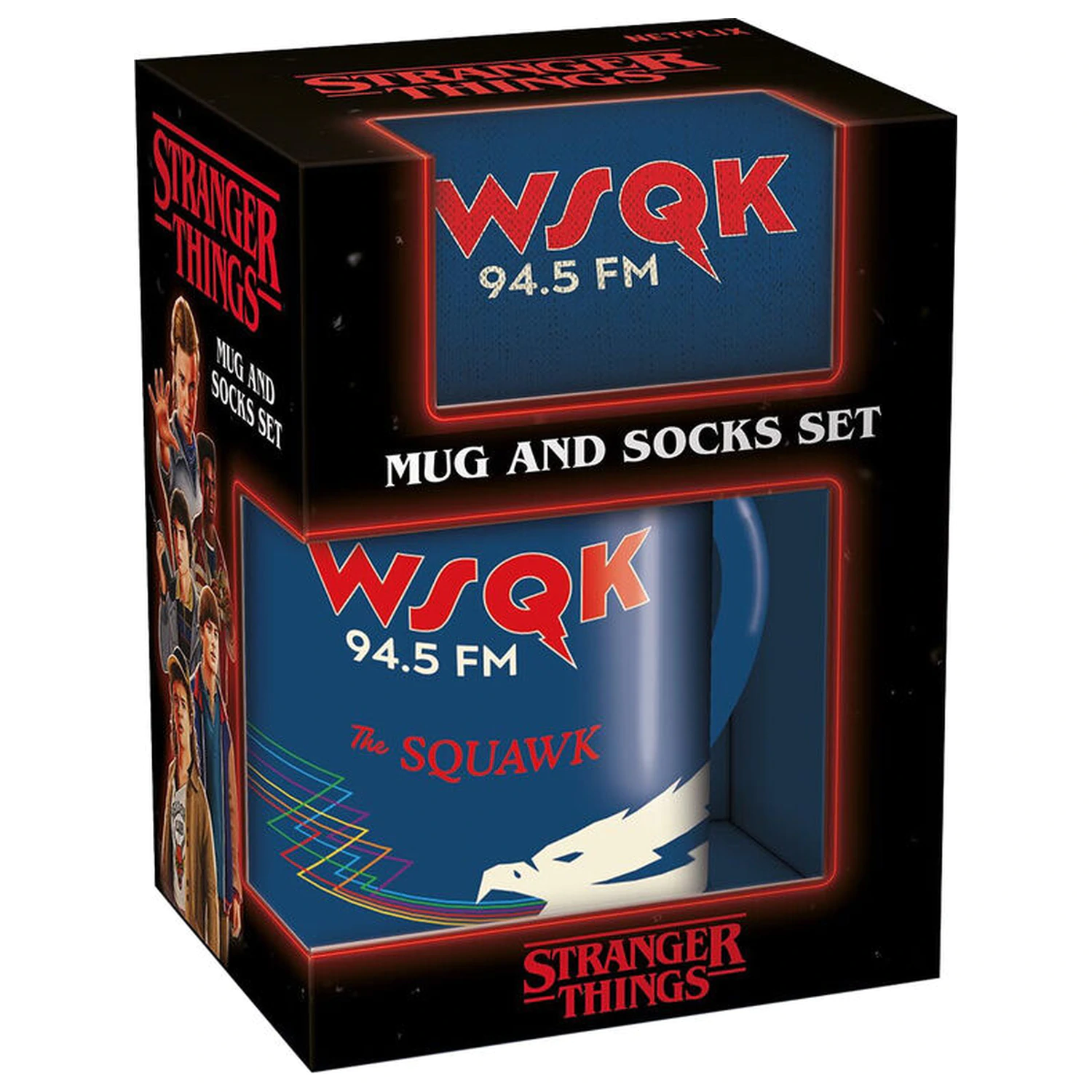 Stranger Things 5 WSQK hrnček a súprava ponožiek produktová fotografia