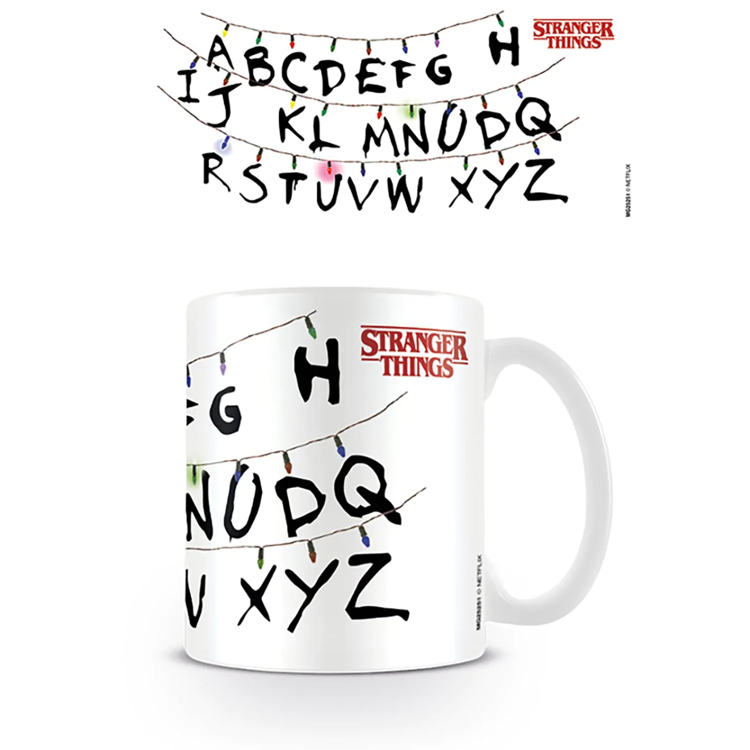 Stranger Things Hrnceky - Svetlá produktová fotografia