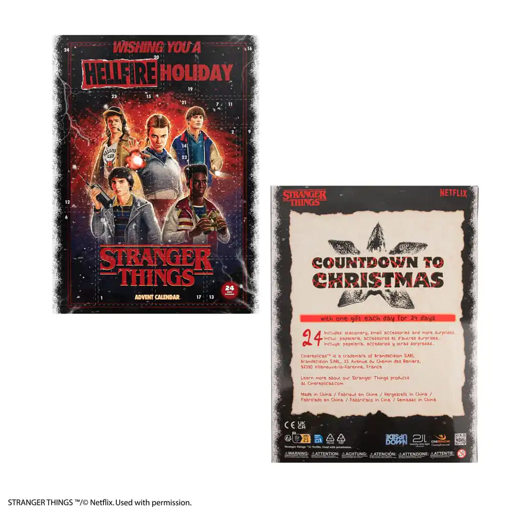 Stranger Things Adventný kalendár 2025 produktová fotografia