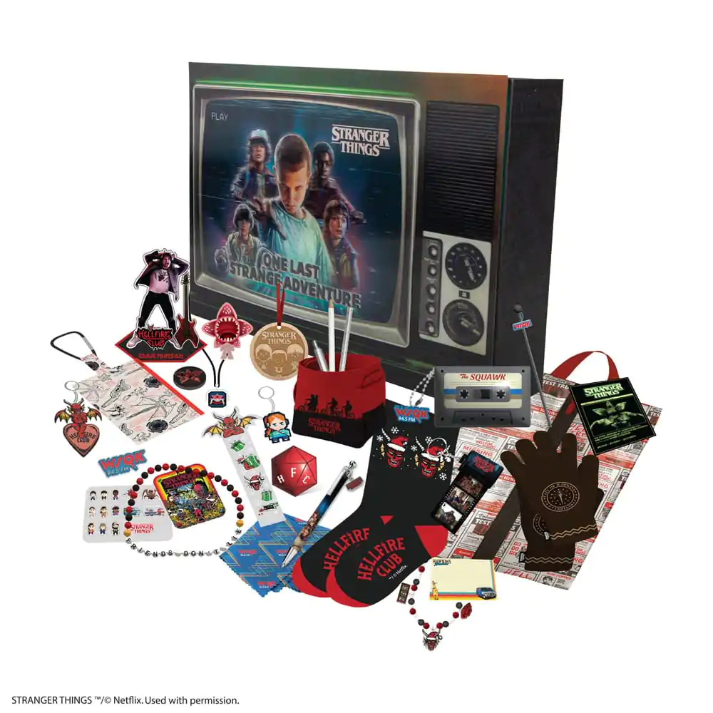 Stranger Things Deluxe Adventný kalendár 2025 produktová fotografia
