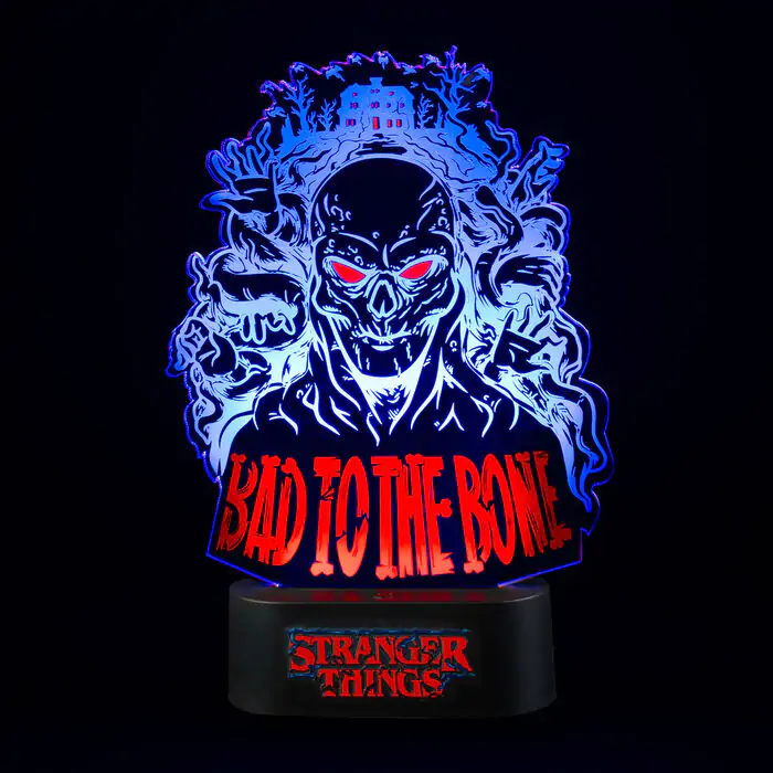 Stranger Things Bad To the Bone LED lampa produktová fotografia