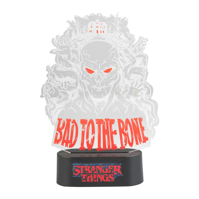 Stranger Things Bad To the Bone LED lampa produktová fotografia