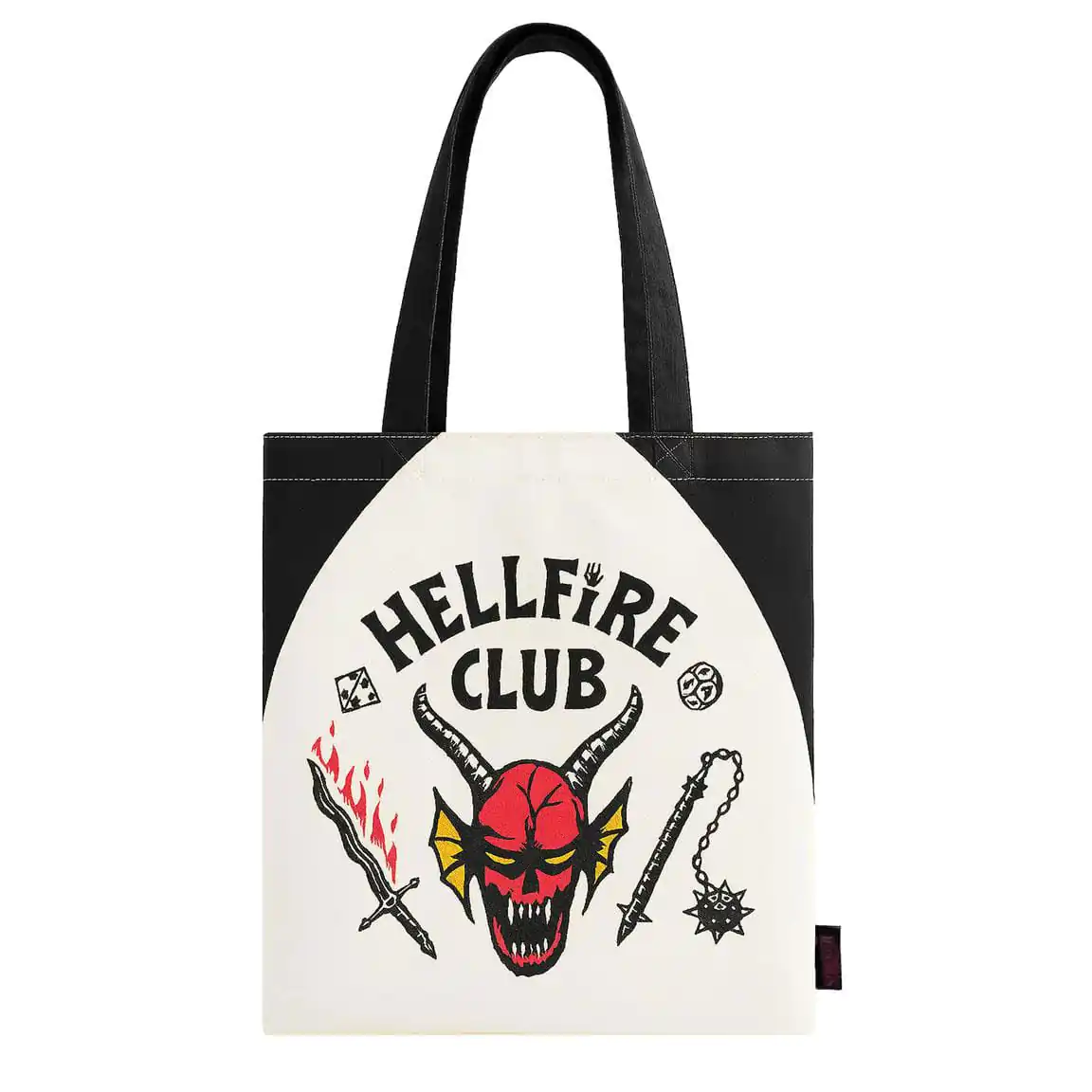 Stranger Things plátená taška Hellfire Club produktová fotografia