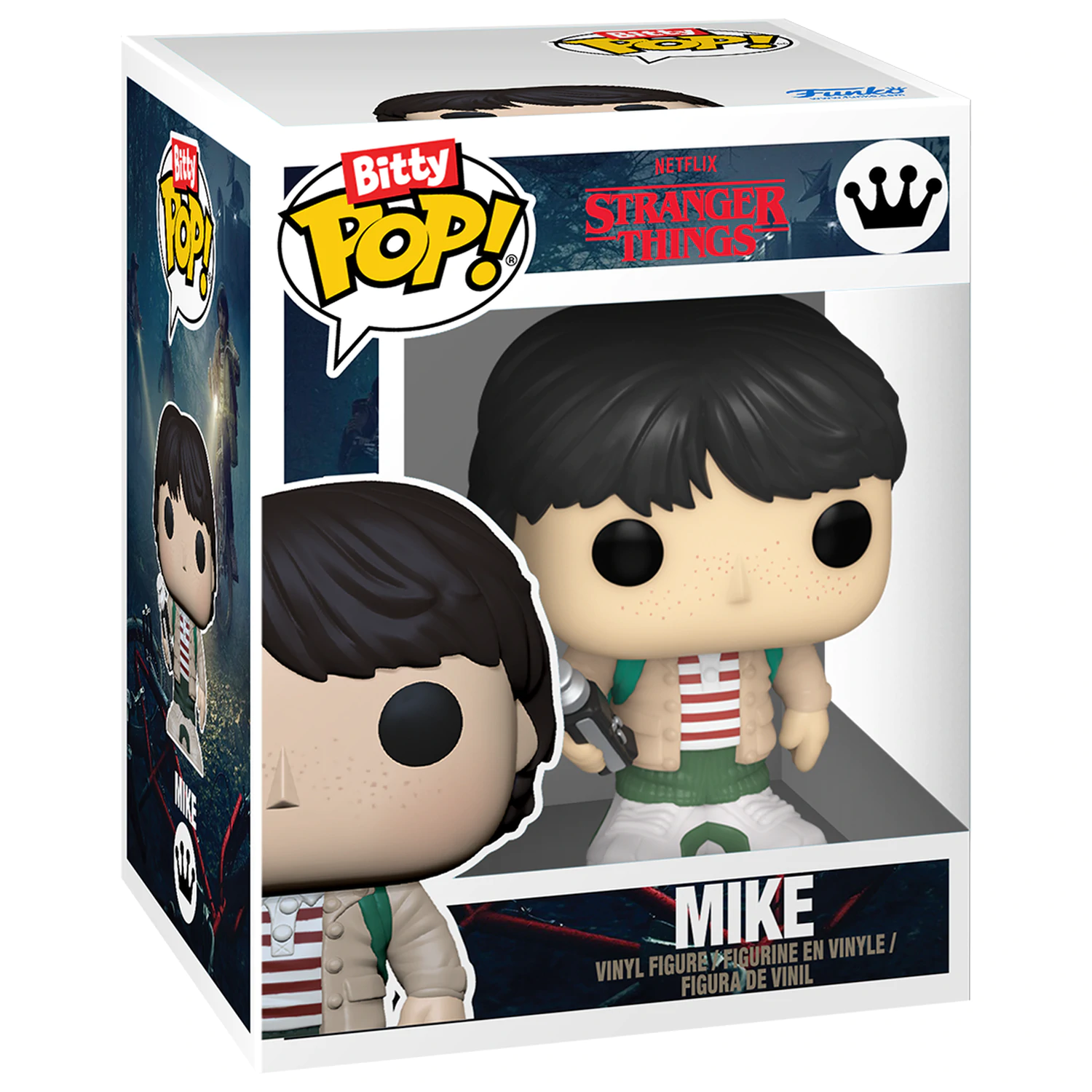 Stranger Things Bitty Funko POP! Vinylová figúrka 2-balenie Dustin & Mike produktová fotografia