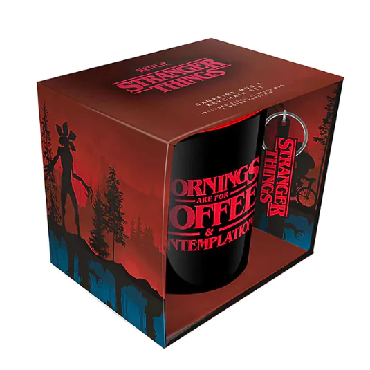 Stranger Things hrnček + kľúčenka produktová fotografia