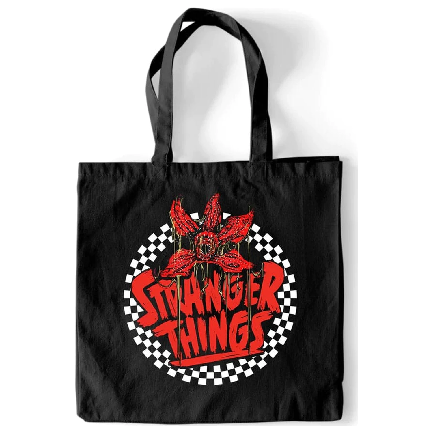 Stranger Things Tote taška Kockovaný kruh produktová fotografia