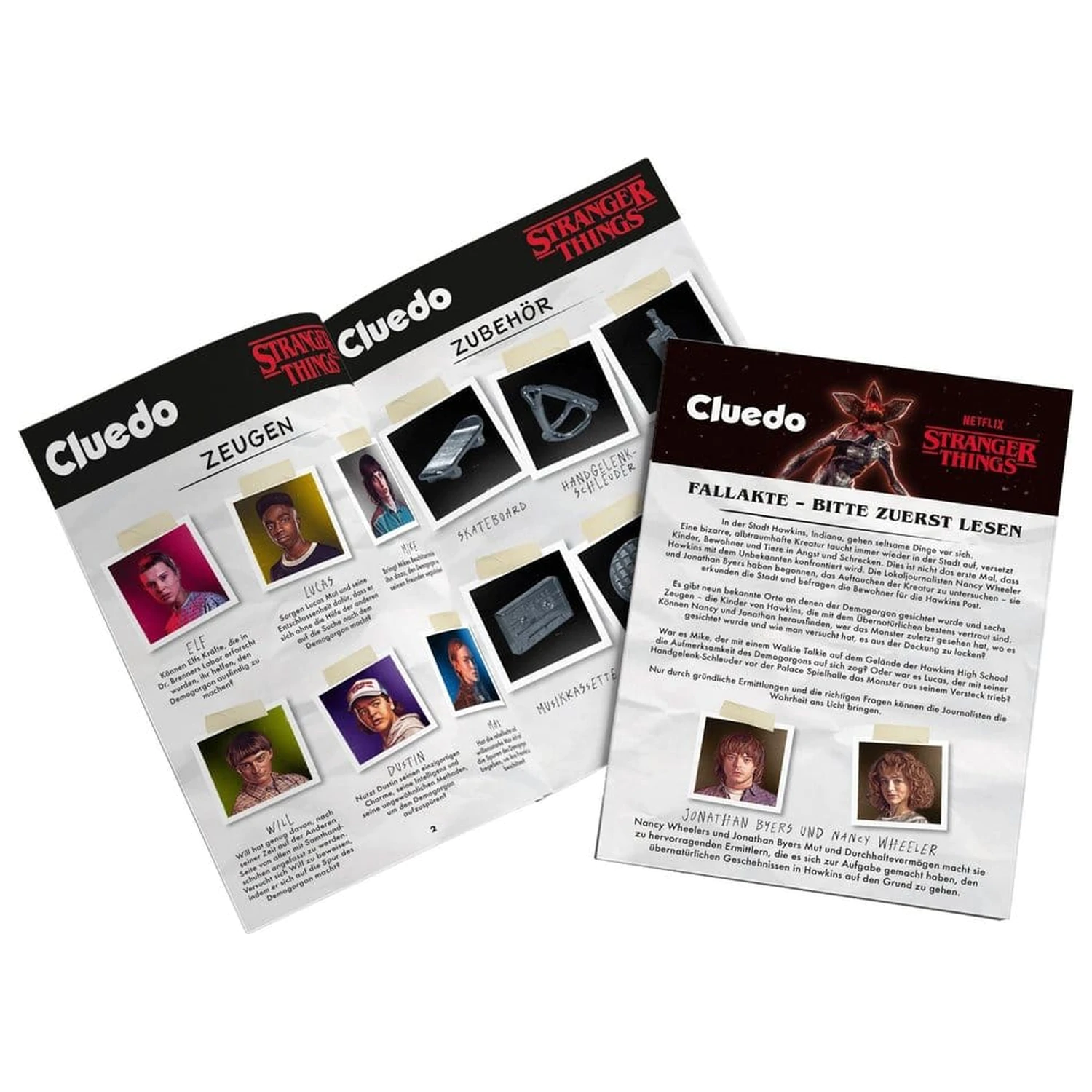 Stranger Things Board Game Clue German VersionStranger Things Stolová hra Clue German Version produktová fotografia