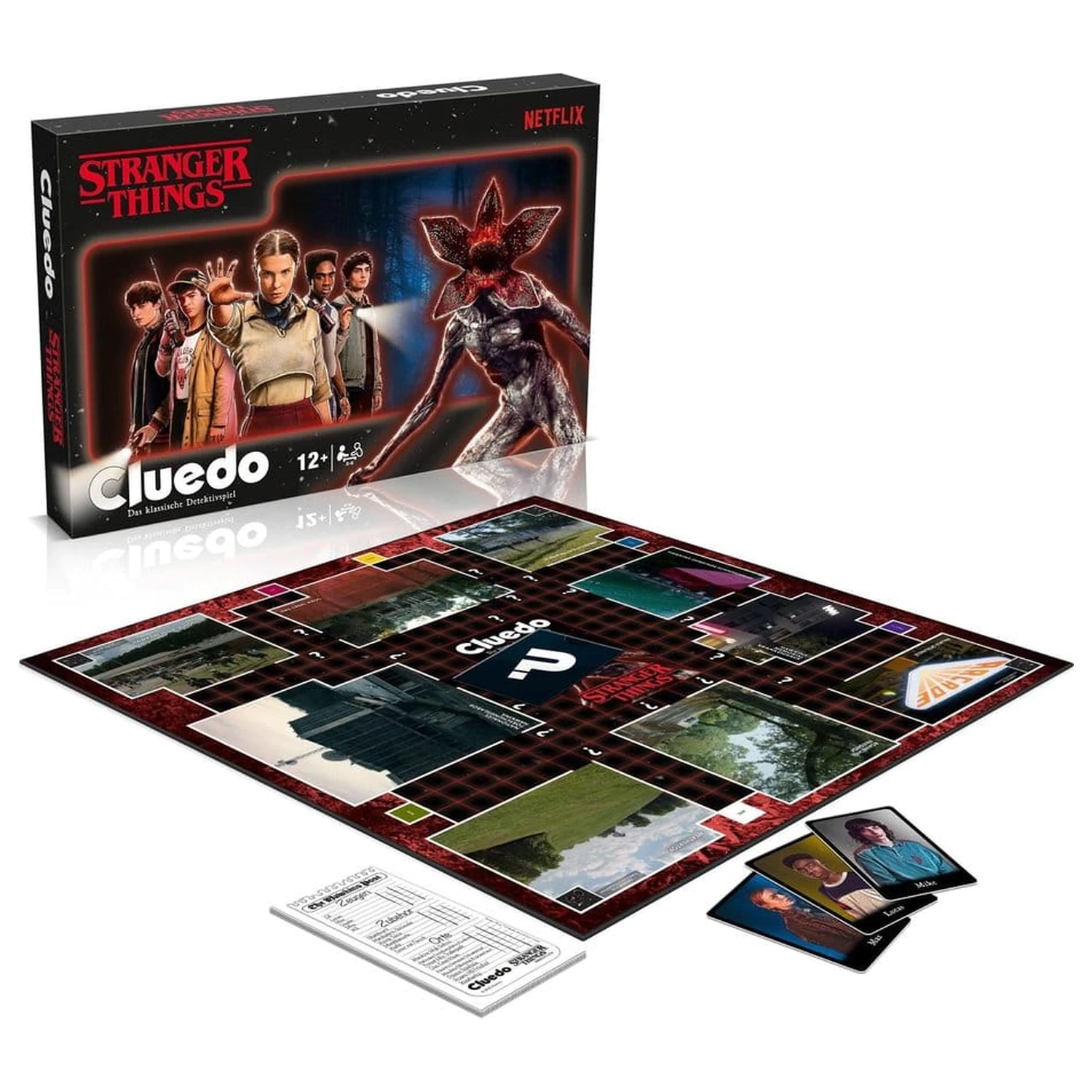 Stranger Things Board Game Clue German VersionStranger Things Stolová hra Clue German Version produktová fotografia