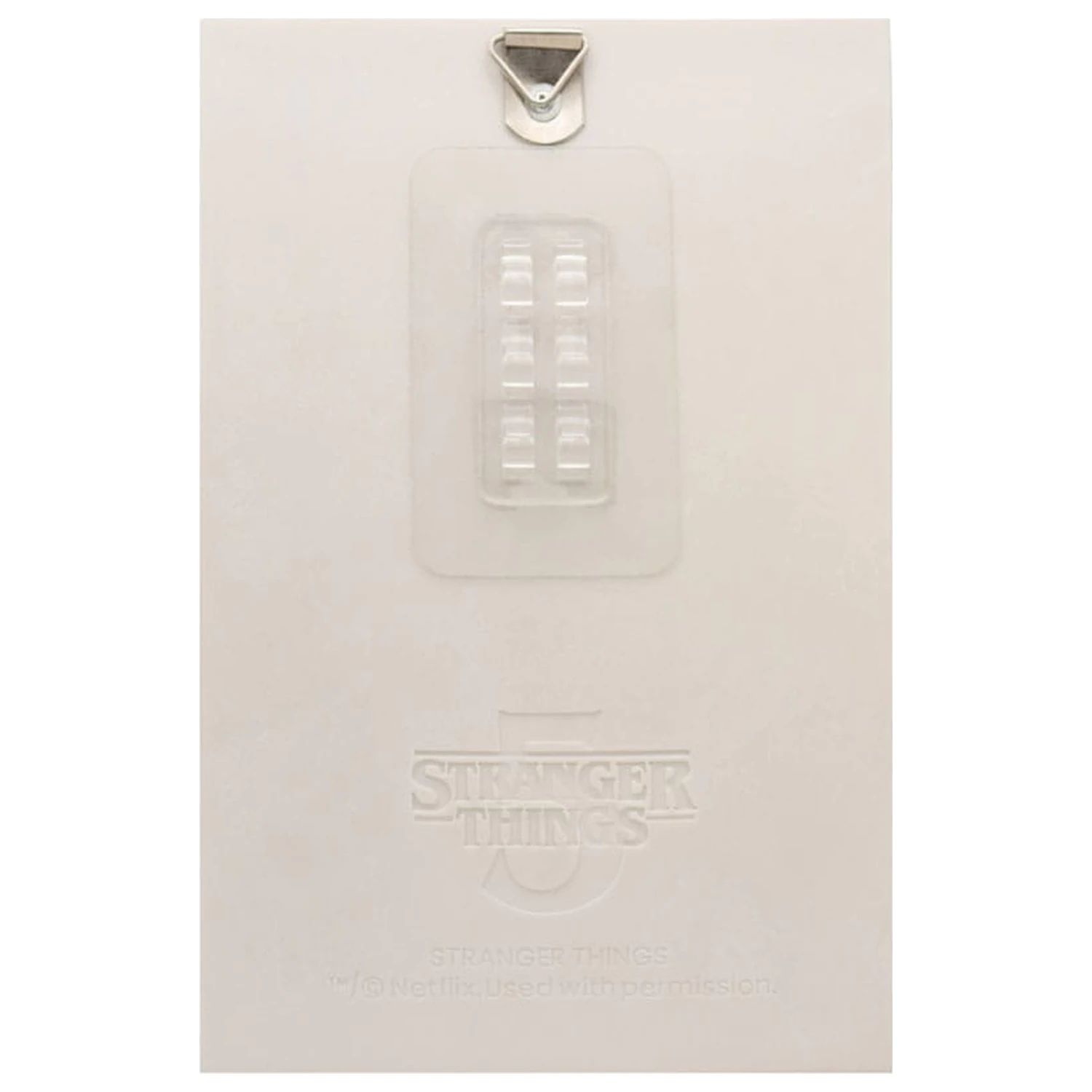 Stranger Things Živicová plaketa s motívom okna z farebného skla domu Creel produktová fotografia