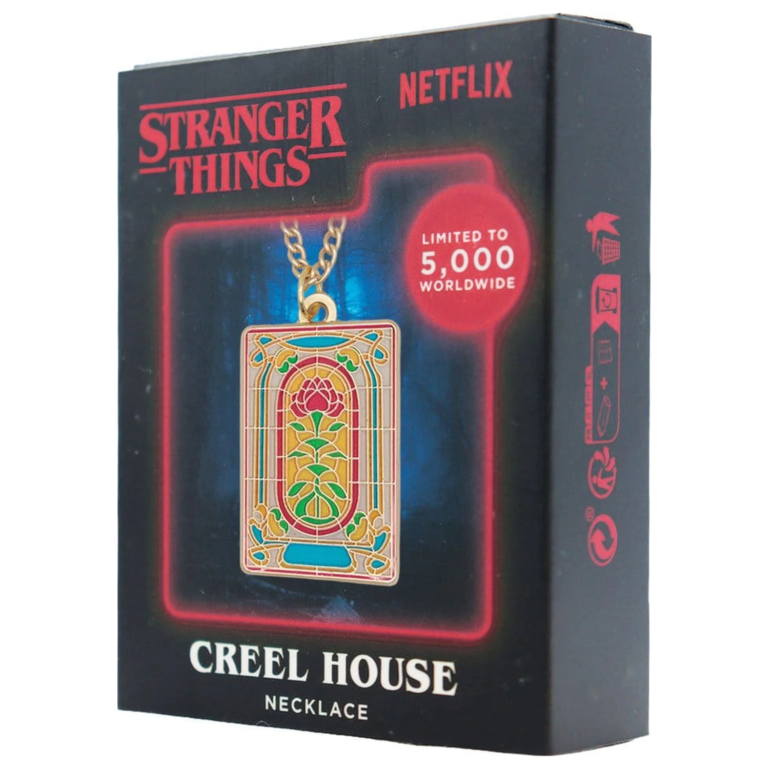 Stranger Things Náhrdelník Creel House Window Limitovaná Edícia 3 x 2 cm produktová fotografia