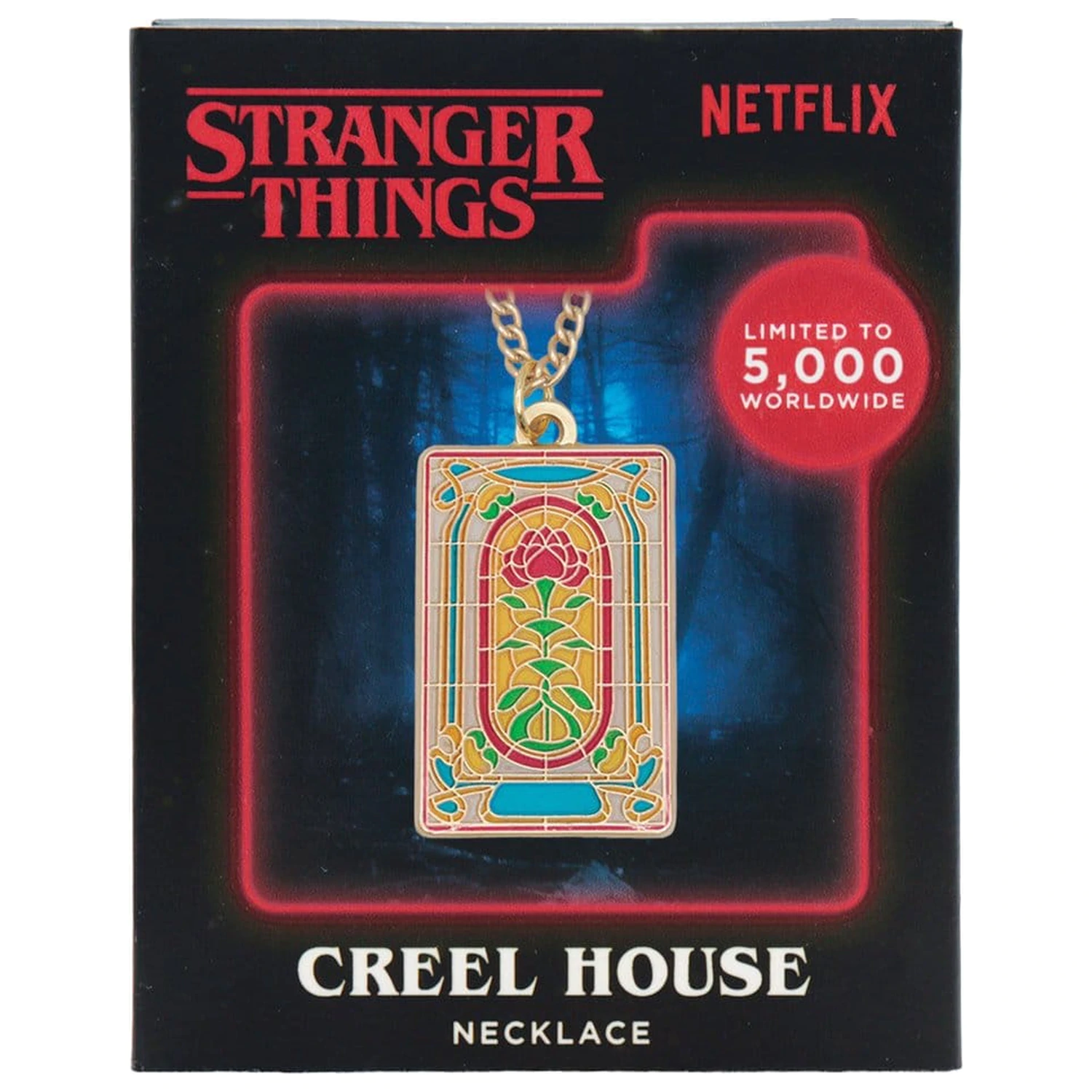 Stranger Things Náhrdelník Creel House Window Limitovaná Edícia 3 x 2 cm produktová fotografia